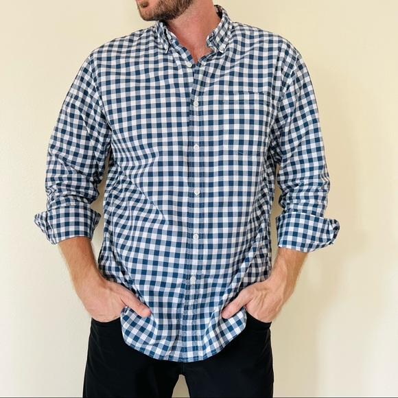 J. Crew Other - J. Crew long sleeve plaid Gingham classic casual cotton button down shirt